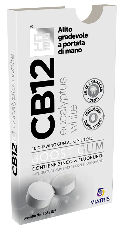 Cb12 Boost Eucal White 10chew