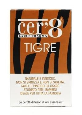 Cer8 Tigre Cusc Adesivo 36pz