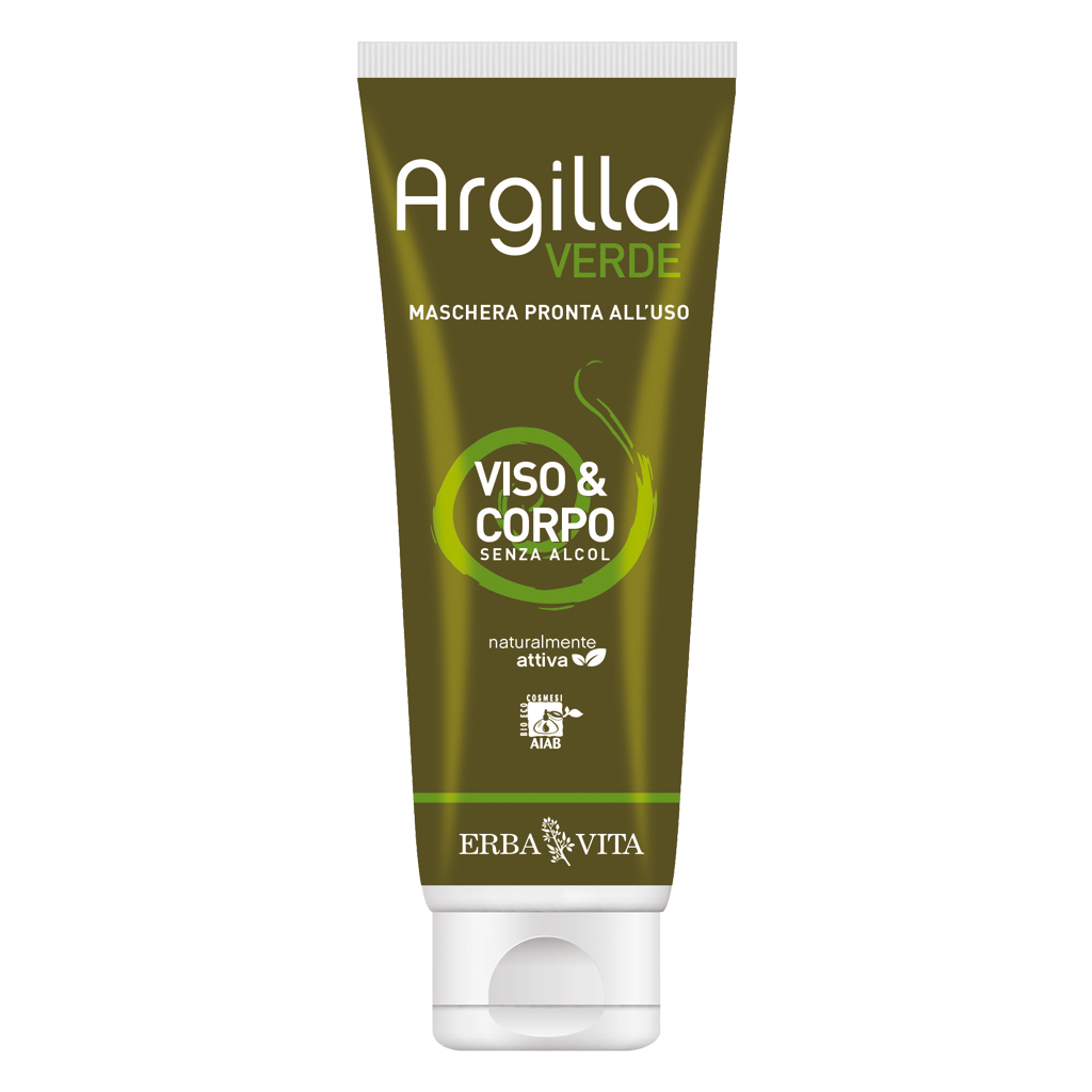 Argilla Verde Maschera Viso E Corpo 250 ml - Salus Land
