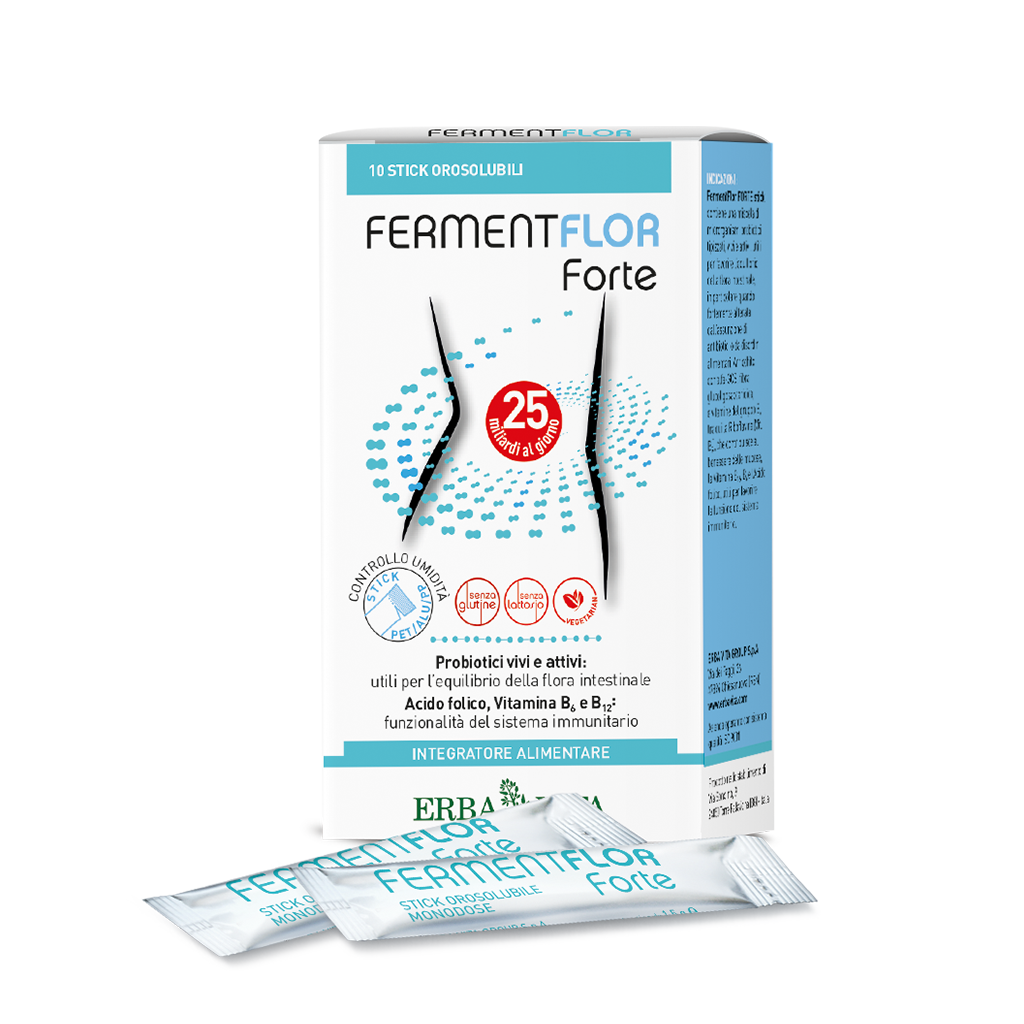 Ferment Flor Forte Stick Orosolubili 10 stick - Salus Land