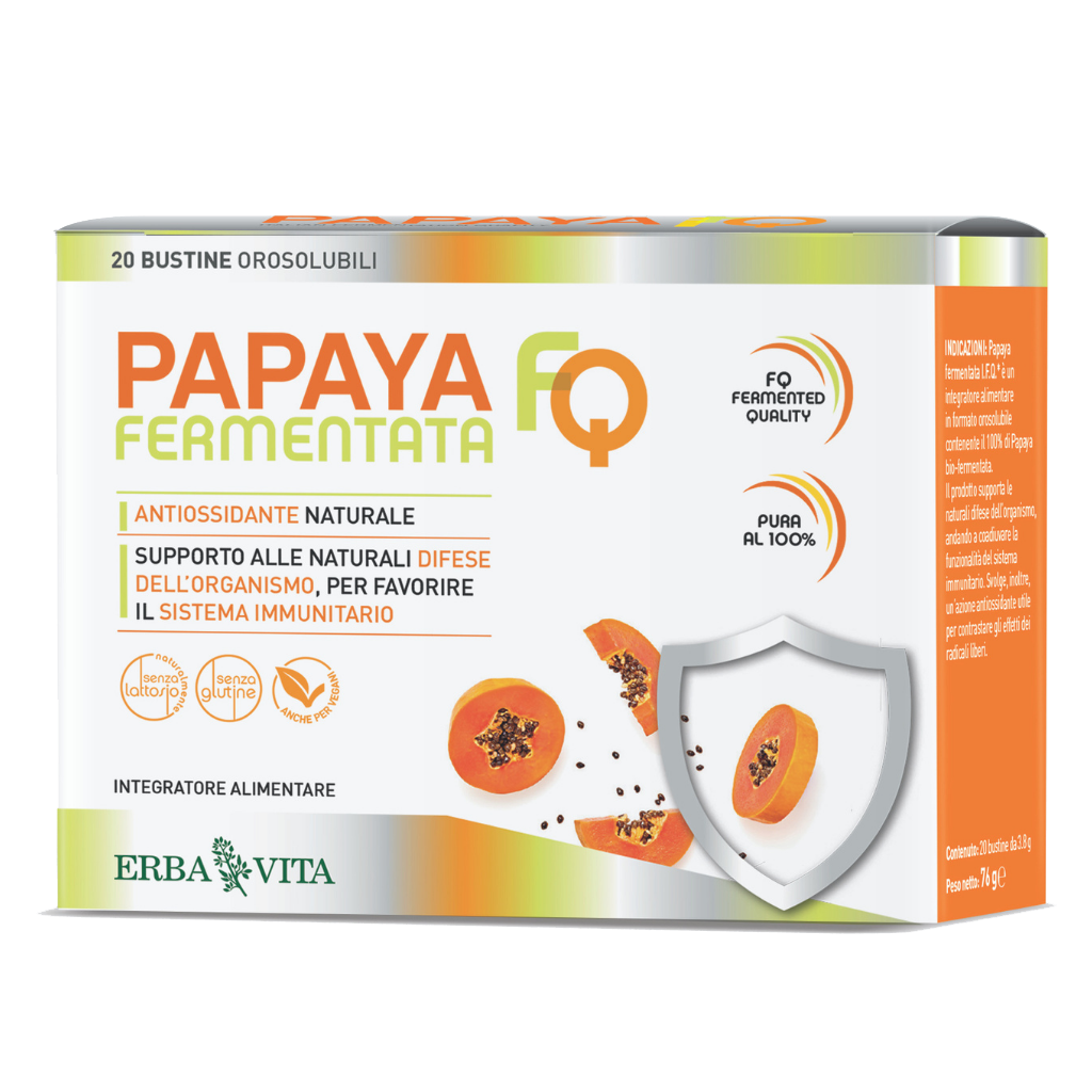 Papaya Fermentata FQ 20 Bustine - Salus Land