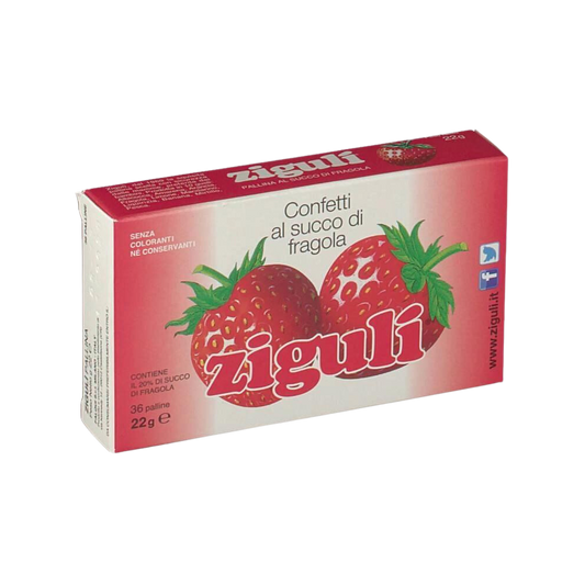 Ziguli Fragola 36palline 22g