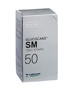 Glucocard Sm Test Strips 50pz