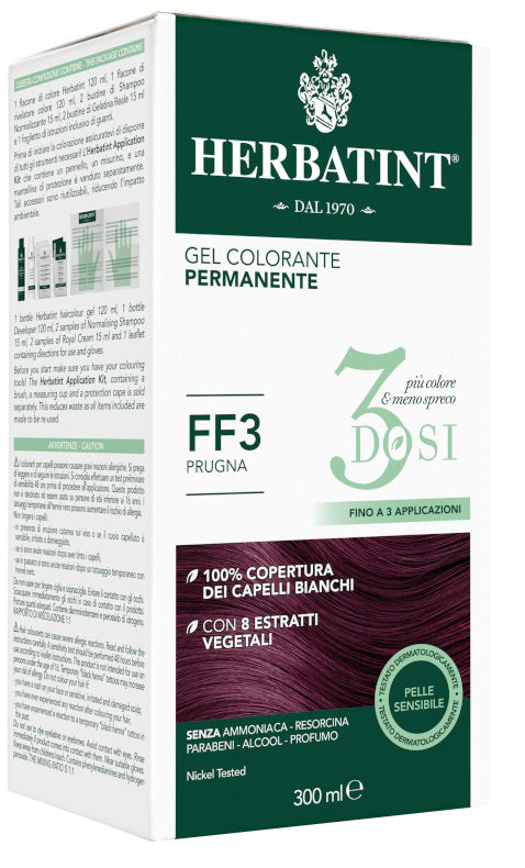 Herbatint 3dosi Ff3 300ml